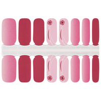 Autocollants 2D brillants et imperméables pour ongles, pour des ongles digne d'un salon en quelques minutes avec application DIY