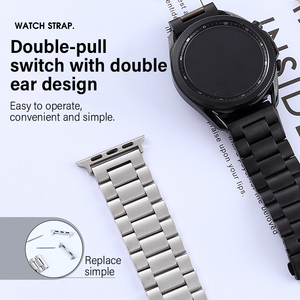 Design in metallo per Samsung Watch Ultra <span class=keywords><strong>cinturino</strong></span> a sgancio rapido con <span class=keywords><strong>cinturino</strong></span> in acciaio per <span class=keywords><strong>Huawei</strong></span> <span class=keywords><strong>Band</strong></span> 9 <span class=keywords><strong>cinturino</strong></span> - Product Image 4