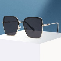 Small Red Book <strong>Douyin</strong> Live <strong>Hot</strong> Selling Female square Big Frame Fashion Sunshade Sunglasses Driving Anti-glare HD Sunglasses