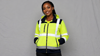 Veste de travail haute visibilité pour l'agriculture, la construction, antistatique, veste de travail bon marché, uniforme de travail