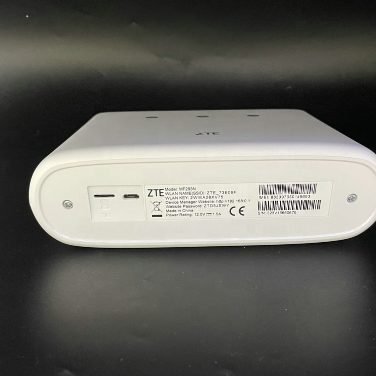 Hot Selling MF293N ZTE 4G LTE CPE Cat4 Router for Wholesales