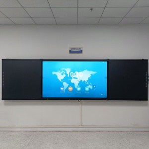Pizarra Interactiva LED Grabable con Pantalla Táctil OPS, Panel Plano Android 146 162, Pizarra Inteligente para Enseñanza - Product Image 1