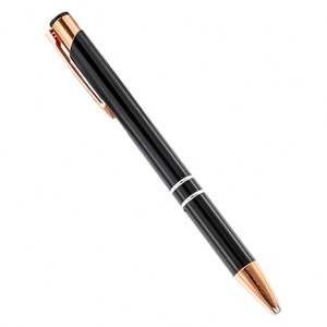 Stylo Bille Rétractable à Double Bobine pour Fabricant Grossiste, Personnalisable avec Logo, Corps en Aluminium 1,0 mm pour Publicité - Product Image 1