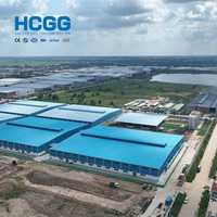 Almacén de Estructura de Acero Prefabricado Personalizado de Gran Envergadura para Almacenamiento de Carga, Fábrica de Manufactura, Instalación Rápida