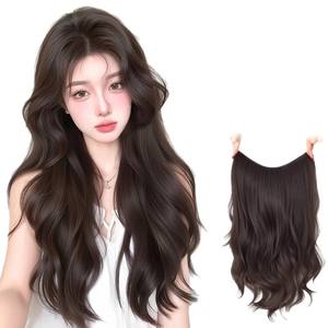 Extensiones de Cabello Ligeras Sin Costuras de 120g, Resistentes a Altas Temperaturas, Lisas, para Mujer, Ondas Grandes en Capas Invisibles - Product Image 2