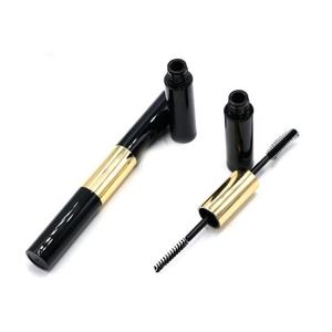 Flacon de sérum pour cils en aluminium PETG 2 en 1, vente en gros, tube de mascara double en métal, capuchon ABS, impression sérigraphique pour emballage d'eye-liner et de mascara - Product Image 1