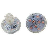 Lumières LED RGB à pixels 1 à 16 110V 48mm Automatiques 110V pour Manèges de Fête Foraine, Parc d'Attractions, Matériau PC