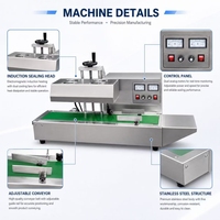 Scelleuse à induction automatique continue pour ligne de production de boissons