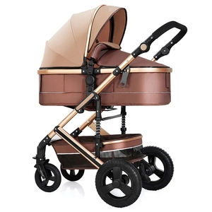 Hot Selling 3 in 1 Foldable Baby Carrier Stroller with EVA Wheels Travel System Fashionable Customized Logo Pram