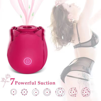 Großhandel Rosen-Vibrator für Frauen Günstiger Preis Sexspielzeug Nippel-Klitoris-Saugmassagegerät Masturbator Rosen-Toy vom Hersteller