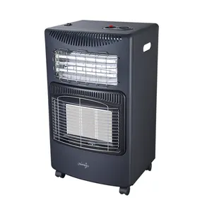Wholesale 2 1 gas heater-Modern design 2 in 1 high efficiency portable home ceramic lpg gas heater energy saving gas electric heater for home