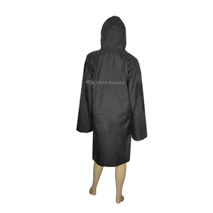 Factory Price High Quality Reusable Rain Gear Men <strong>Women</strong> Impermeable Ripstop Rain Coat Pu Coating <strong>Nylon</strong> <strong>Raincoat</strong> - Product Image 3