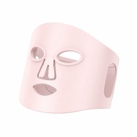 Masque facial LED sans fil à lumière infrarouge personnalisé en silicone pour la thérapie par la lumière rouge, beauté du visage
