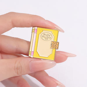 เข็มกลัดโลหะดีไซน์เก๋ สำหรับติดหนังสือ เสื้อผ้า หรือปกเสื้อ ลายดนตรี นางฟ้า สัตว์ ไม้กางเขน แฟชั่น วันชาติ คริสต์มาส เหมาะสำหรับสาวๆ - Product Image 5