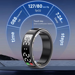 Anillo de fitness inteligente habilitado para WiFi SHR, funda para Android e IOS, iluminación controlada por aplicación, rastreador de frecuencia cardíaca y sueño - Product Image 3