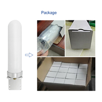 Antenne omnidirectionnelle large bande RFLink RF008 600-6000 MHz 6dBi, tube cylindrique ABS, câble de sortie RP-Male, appareil IoT, routeur WiFi 6E