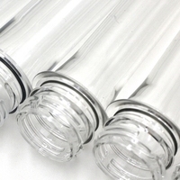 Préforme PET légère de 15g, filetage PCO 1881 de 28mm pour le soufflage de bouteilles de jus, de soda et de liquides de 350ml à 500ml avec bouchons 28mm 1881