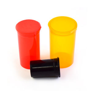 90 Dram 60 Dram 30 Dram 19 Dr 13 Dr 6 Dr sécurité enfant bouteilles Pop Top flacons de pilules de pharmacie avec capuchon réversible - Product Image 2