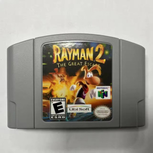<span class=keywords><strong>Rayman</strong></span> 2-Thẻ thoát trò chơi N64 tuyệt vời cho phiên bản Nintendo 64 US - Product Image 1