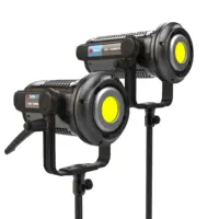 TOLIFO Kit Pencahayaan Fotografi LED, 500W 45000LM COB Daya Tinggi dengan Baterai V Kunci dan Tas Jinjing