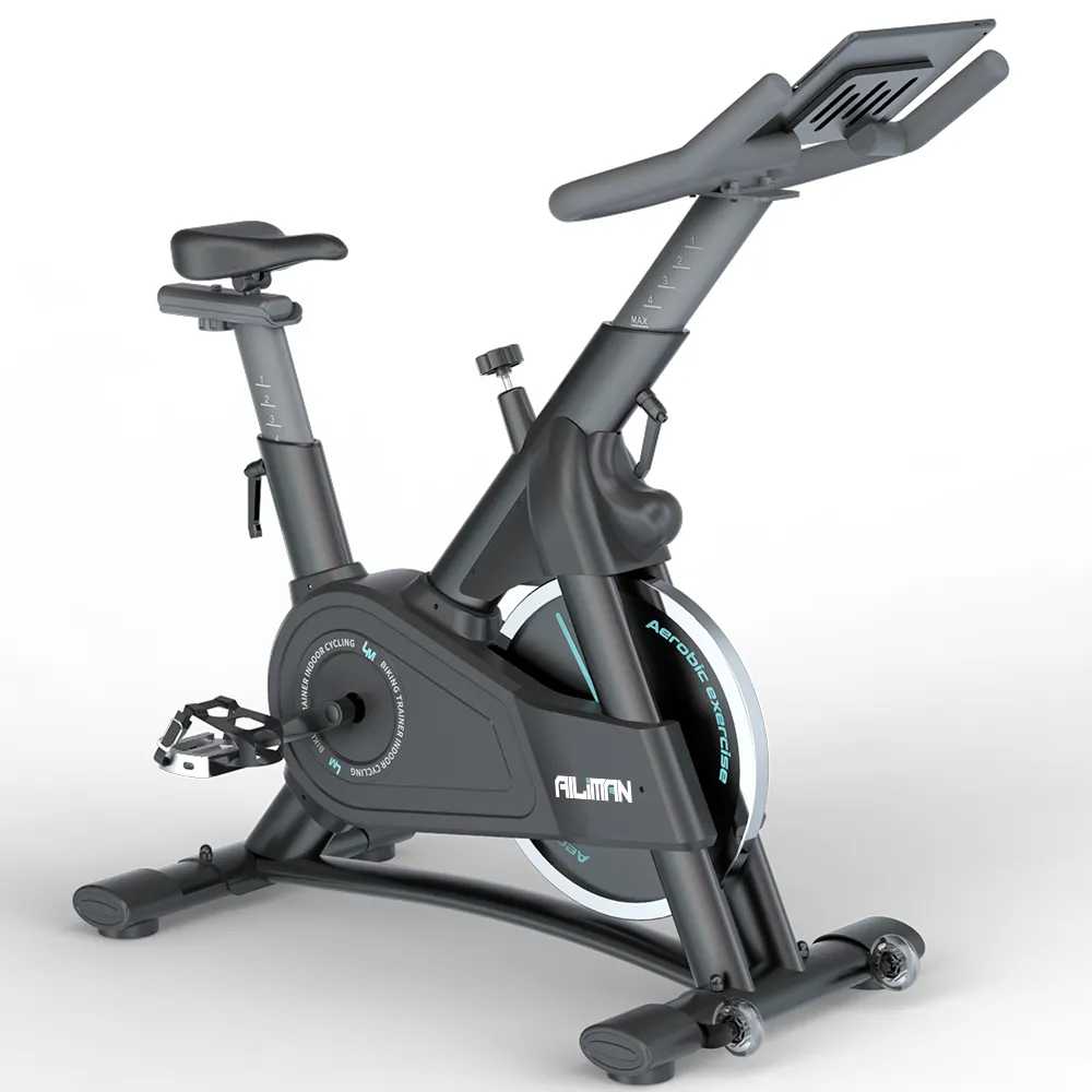Competitive commercial gym use smart magnetic spinning bike exercise bike