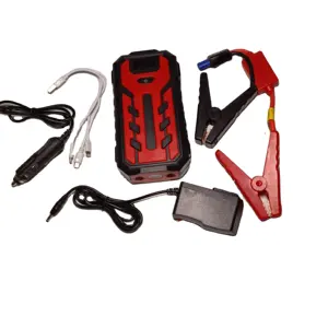 Venda direta da fábrica Alta Potência Carro Jump Start Banco De Potência Multifunções Portátil 12V Bateria De Lítio Carro Jump Starter