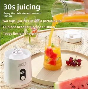 Extracteur de Jus Portable Intelligent Sans Fil USB pour Fruits et Légumes, Capacité 600 ml, Auto-Nettoyant, Vente en Gros - Product Image 2