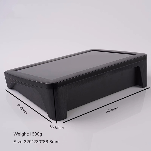 320*230*86.5mm Desktop DIY Plastic Enclosure Electronics Abs Junction Box Wire ABS Project Box Plastic Housing Speaker Box