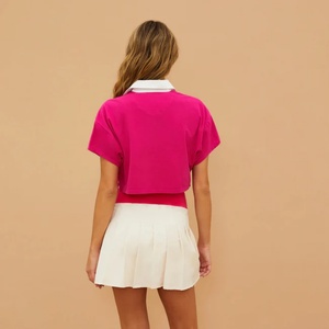 Conjunto Deportivo de Béisbol para Mujer 2025 OEM, Top Polo a la Moda con Falda Deportiva - Product Image 3