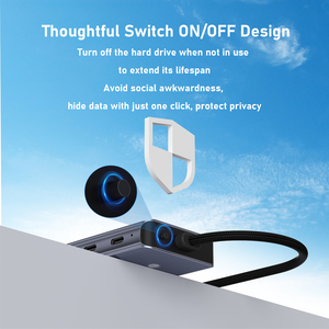 6合1 USB C集线器C型集线器4K HDMI扩展坞，带m2 NVME固态硬盘外壳适配器100W PD充电usb-c 3.1 10Gbps - Product Image 3