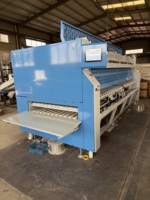 Machine automatique de pliage de drap de lit 2250W 380V équipement de blanchisserie d'hôtel pour le service de linge