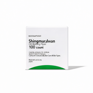 Papier absorbant Shingmulwan, 100 feuilles, formule K Beauty, soin quotidien de la peau, tous types de peau - Product Image 2