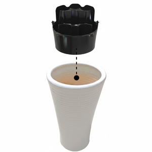 ถาดพลาสติก PP สีดำกล้วยไม้สำหรับกล้วยไม้7-9โครงการโรงแรมค้าปลีกและเชิงพาณิชย์สำหรับ F324 - Product Image 1