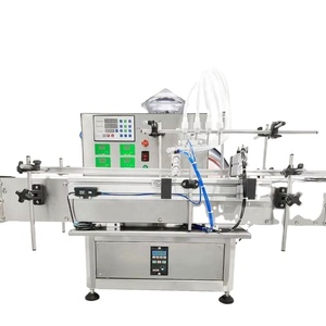 Fully Automatic 4-Head Desktop Monoblock Perfume Liquid Small Bottle Filling Machine for Juice Perfume Essential Oils for 220V - Product Image 4