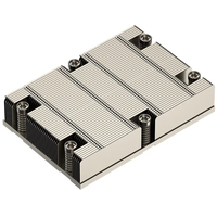 Dissipateur thermique COOLSERVER SP8 1US11 pour CPU, 4 caloducs en cuivre et aluminium, TDP 260W, ventilateur PWM 12V DC 4 broches pour serveurs et boîtiers d'ordinateurs