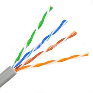 Câble réseau torsadé CAT5 CAT 5E, isolation XLPE, <span class=keywords><strong>gaine</strong></span> en PVC, longueur 305m/1000ft, conducteur en cuivre, blindage en feuille d'aluminium - Product Image 1