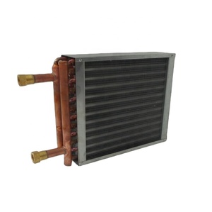 Échangeur de chaleur <span class=keywords><strong>eau</strong></span>-air à ailettes en aluminium, tube en cuivre de 10 x 10 pouces, 1/2 pouce - Product Image 5