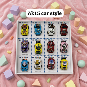 AK15 นาฬิกาตั้งโต๊ะรูปรถการ์ตูนพลาสติก รุ่นมินิ ของเล่นสะสม ของขวัญ - Product Image 5
