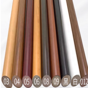 Nouvel arrivage de balustrades de grenier/balcon en bois texturé en PVC écologique pour escalier supérieur - Product Image 3