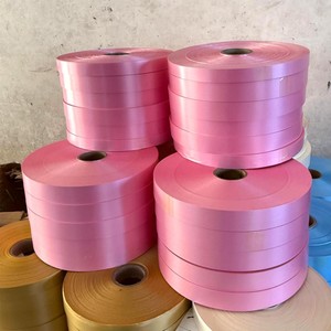 Wholesale Big Roll Eco-Friendly Plastic Jumbo <b>Ribbon</b> PP PE Plastic <b>Ribbon</b> Roll For Christmas Gift Box Flower Packing - Product Image 1