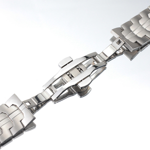 Pronto per la spedizione disponibile 22mm cinturino in acciaio inossidabile solido per 46mm galaxy <span class=keywords><strong>GT2</strong></span> GT3 GT4 cinturino per orologio - Product Image 3