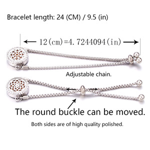 สร้อยข้อมือปรับได้ลายดอกไม้หลากหลายแบบ กลิ่นหอมอโรมา สำหรับเทศกาลคริสต์มาสสุดฮิต - Product Image 5