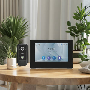 ระบบอินเตอร์คอม2สายพร้อมไวไฟโทรศัพท์ประตูและกล้องวงแหวนสำหรับสมาร์ทโฮมระบบรักษาความปลอดภัยวิดีโออินเตอร์คอม - Product Image 1