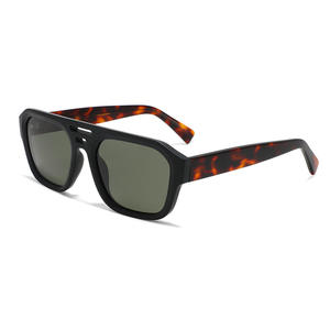 Gafas de sol TR90 extragrandes, polarizadas UV400, unisex, con montura cuadrada y lentes TAC para protección solar, pesca, conducción y moda. - Product Image 2