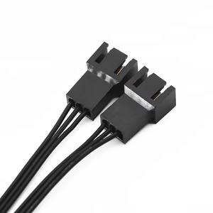 ตัวแยกพัดลม3พินคู่เชื่อมต่อคูลเลอร์ซีพียูหรือพัดลมเคสสองตัวเข้ากับส่วนหัวของเมนบอร์ดเดี่ยวที่มีการเชื่อมต่อที่ปลอดภัย - Product Image 5