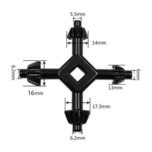 Mandrin de perçage quatre-en-un 35 mm en oxyde noir 40 chrome pour perceuses électriques portatives - Product Image 1
