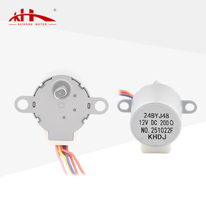 <span class=keywords><strong>Moteur</strong></span> <span class=keywords><strong>pas</strong></span> <span class=keywords><strong>à</strong></span> <span class=keywords><strong>pas</strong></span> biphasé <span class=keywords><strong>à</strong></span> aimant permanent Kaihong Unipolar 5mm <span class=keywords><strong>12V</strong></span> 24BYJ48 1/64 200 Ohm NEMA 14, couple de 80mN.m pour ventilateur de sol - Product Image 1