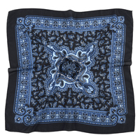 Fournisseur chinois de Tudung Vente en gros d'usine Bandanas grande taille Écharpe en coton imprimé Paisley de haute qualité