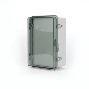 SELHOT factory price transparent Uv protection plastic Hinged electrical Waterproof Junction Box terminal box