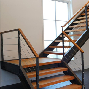 <span class=keywords><strong>Escalier</strong></span> en bois à prix bon marché Rampe d'<span class=keywords><strong>escalier</strong></span> en bois Main courante <span class=keywords><strong>Escalier</strong></span> extérieur extérieur - Product Image 1